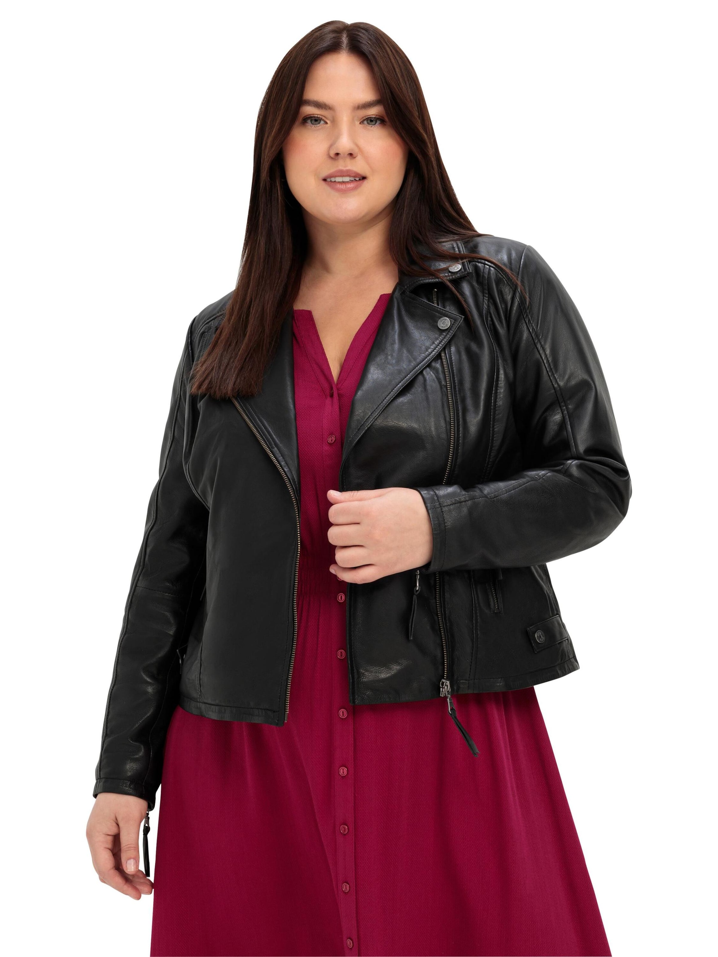 SHEEGO Kevad-sügisjope, värv must: eest vaates