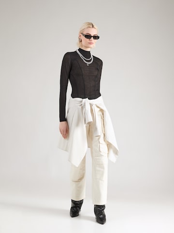 WEEKDAY Tričko - Čierna