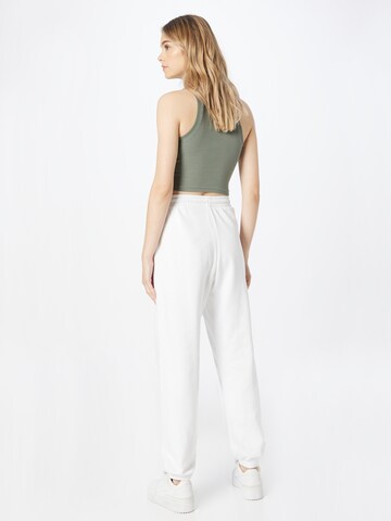 Effilé Pantalon WEEKDAY en blanc