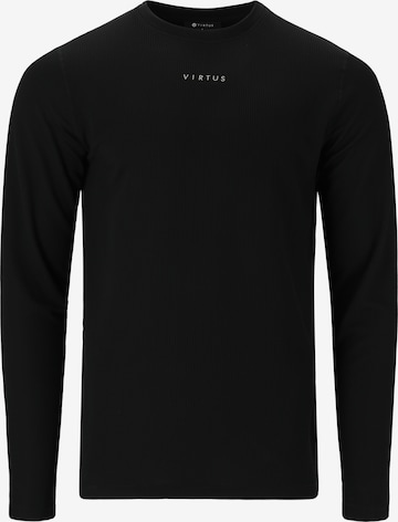 Virtus Functioneel shirt 'Besto' in Zwart: voorkant
