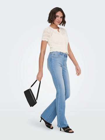 ONLY Neuletakki 'ONLELKE' värissä beige