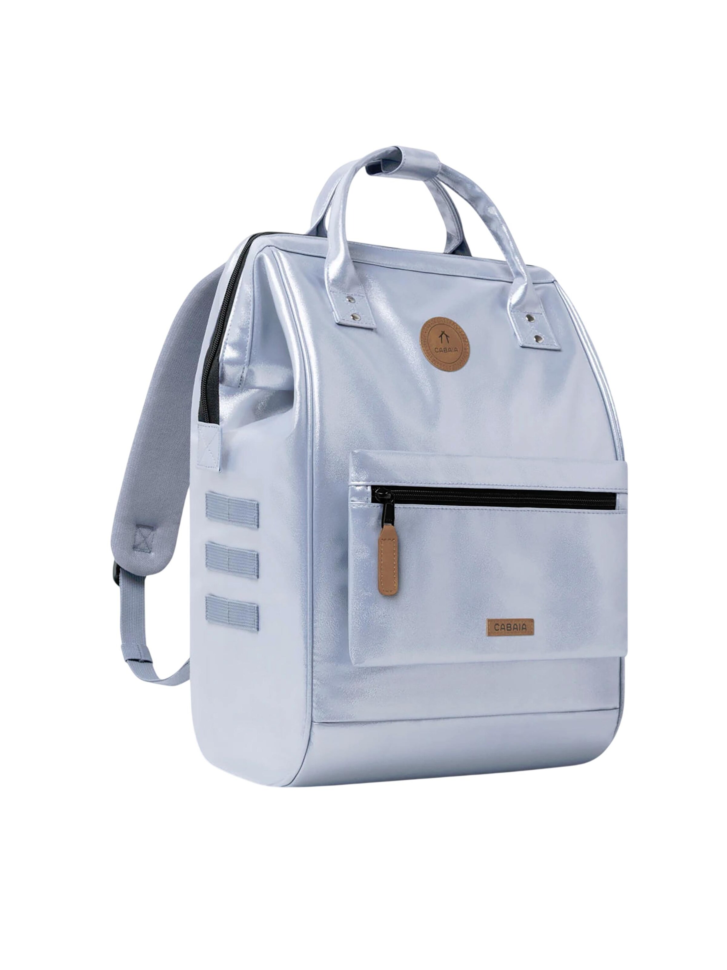 Cabaia Backpack 'Large Fiji' in Silver