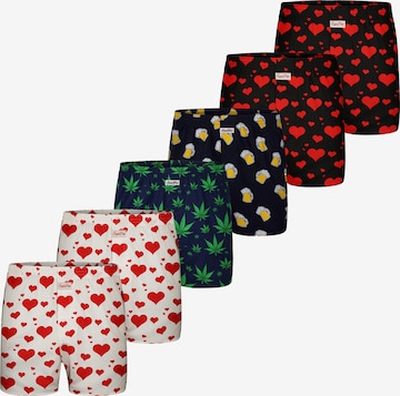 Boxers ' Motiv Print Mix ' Sugar Pine en mélange de couleurs : devant