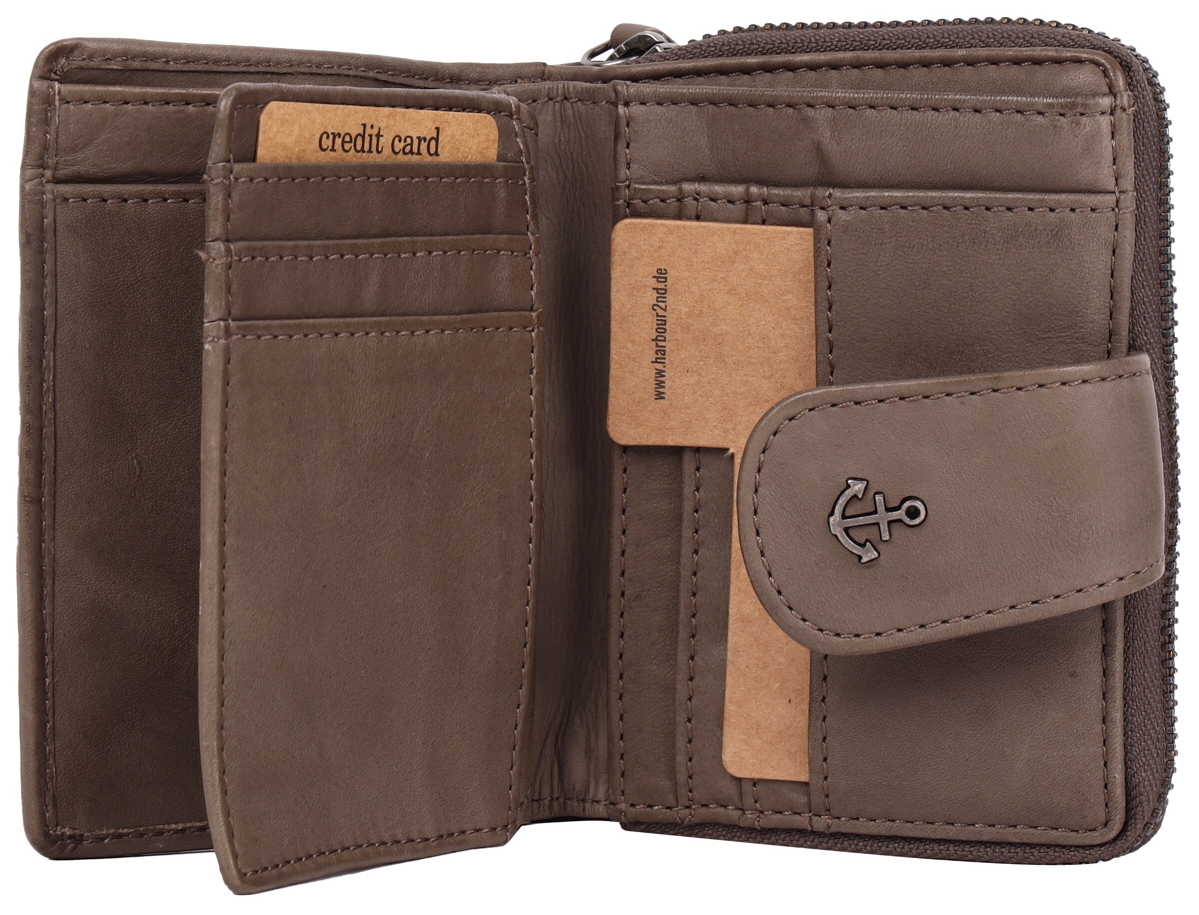 Harbour 2nd Wallet in Brown