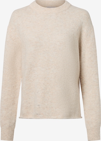 Pull-over Marie Lund en beige : devant