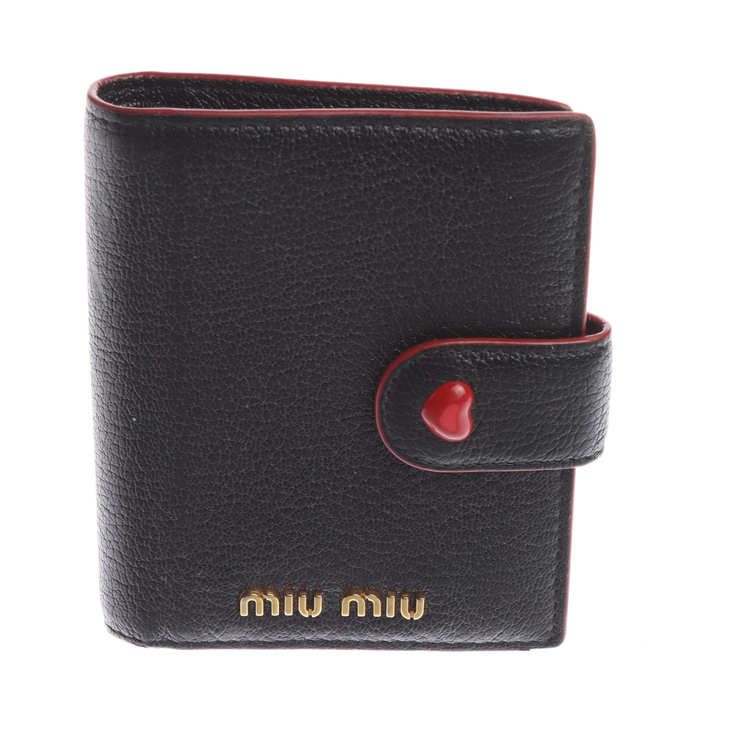 Miu Miu Small Leather Goods in One size in Red: front