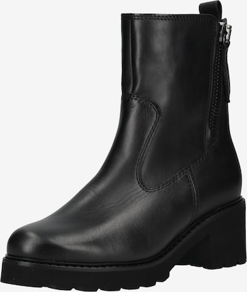 Botine de la GABOR pe negru: față