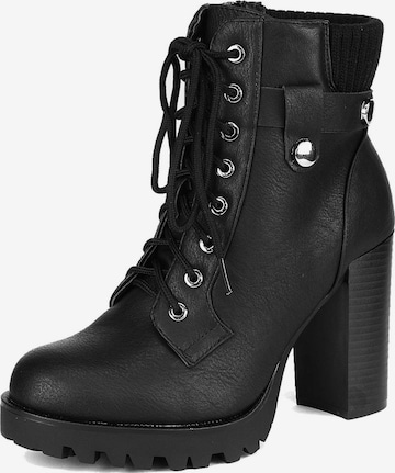 Dream Pairs Boots in Black: front