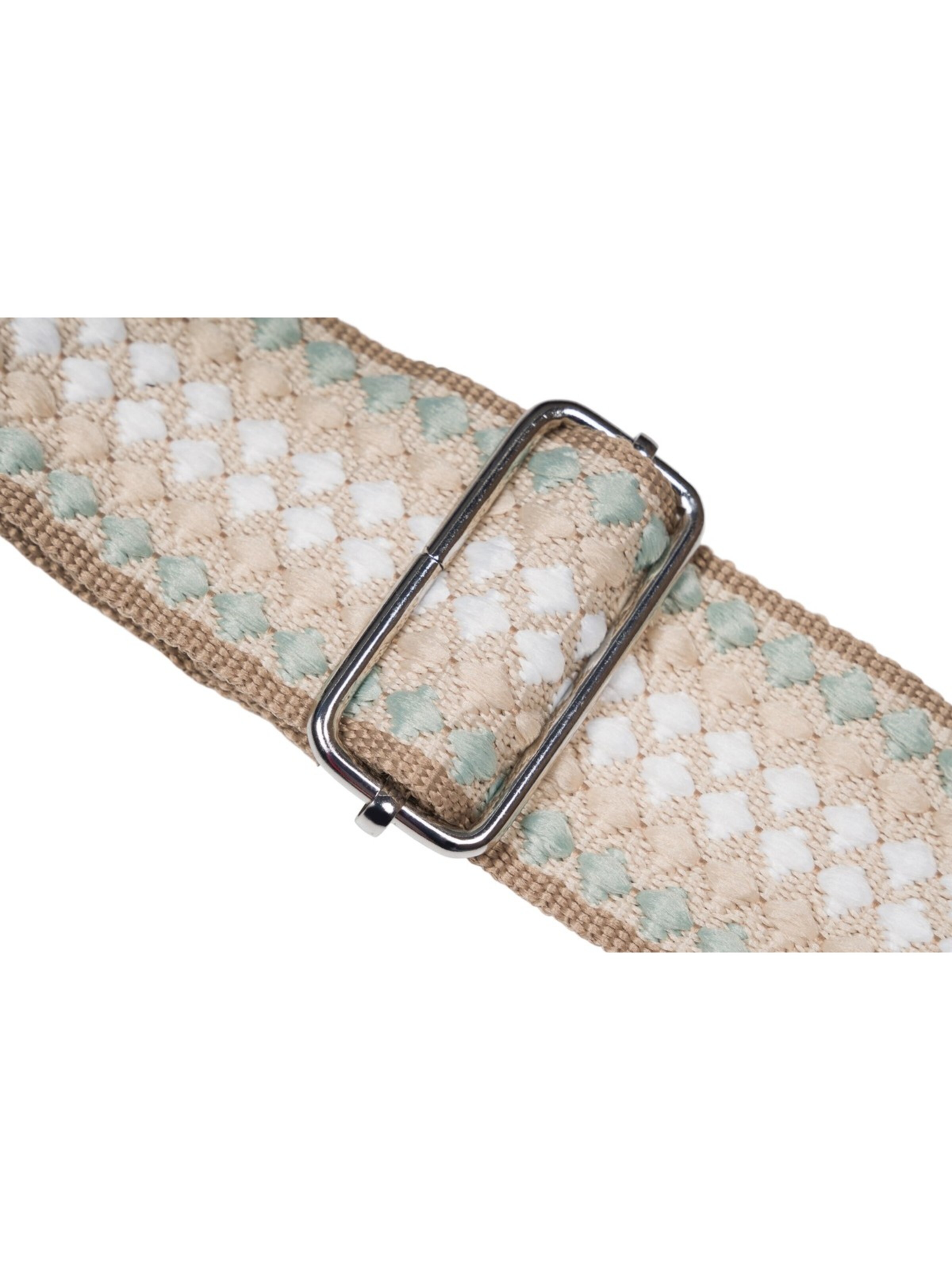 styleBREAKER Taschenzubehör 'Breiter Wechsel Taschengurt Pünktchen mit Börse'‌‌‌‌‌‌‌‌‌ in Grau