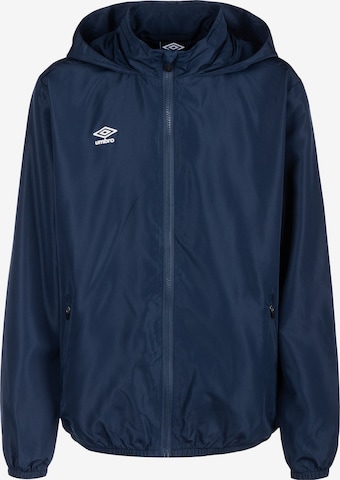 UMBRO Athletic Jacket 'Club Essential' in Blue: front