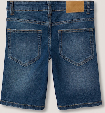 Slimfit Jeans 'John' de la MANGO KIDS pe albastru