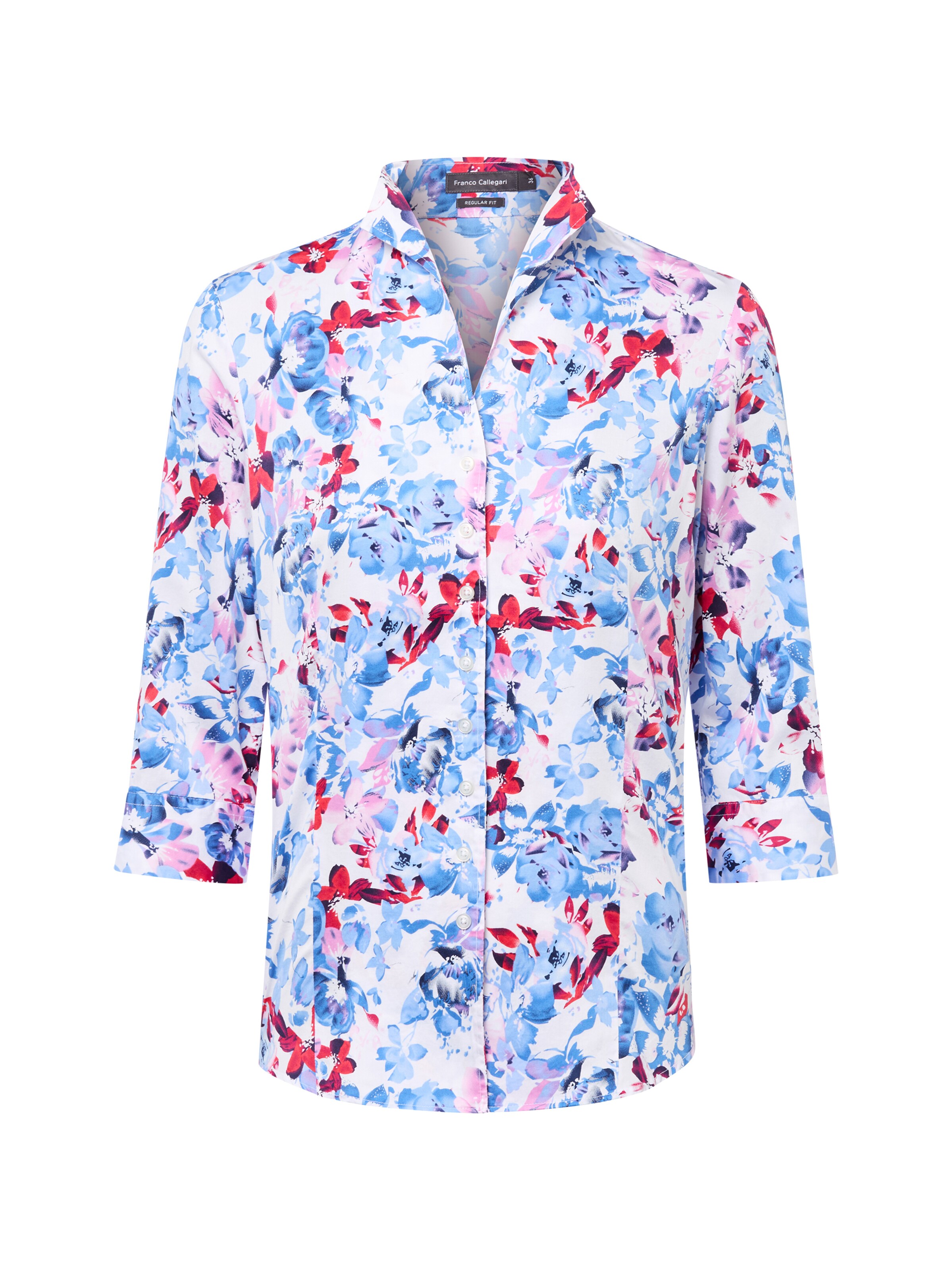 Franco Callegari Blouse in Blue: front