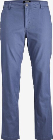 Regular Pantalon JACK & JONES en bleu : devant