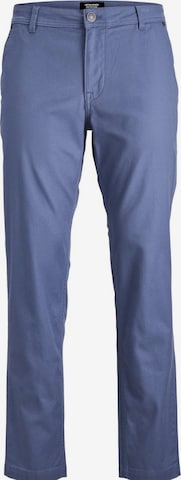JACK & JONES Chino trousers in Blue: front