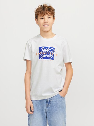 Jack & Jones Junior Shirt 'JJColton' in White: front