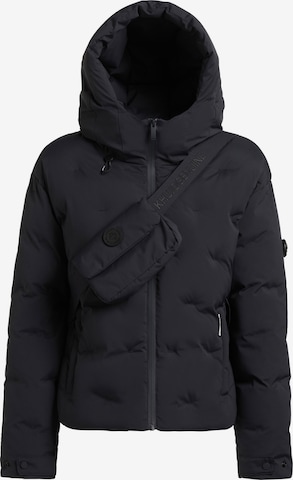 Veste d’hiver 'Roselyn' khujo en bleu : devant