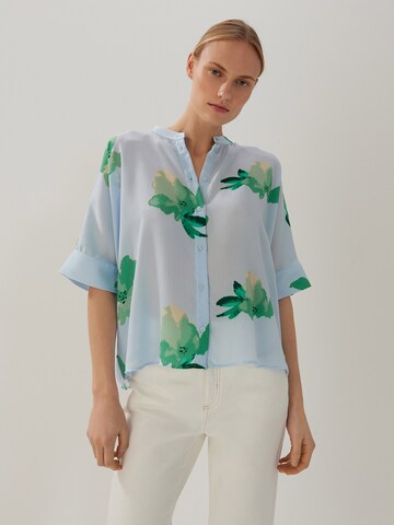 Camicia da donna 'Zarlie' di Someday in blu: frontale