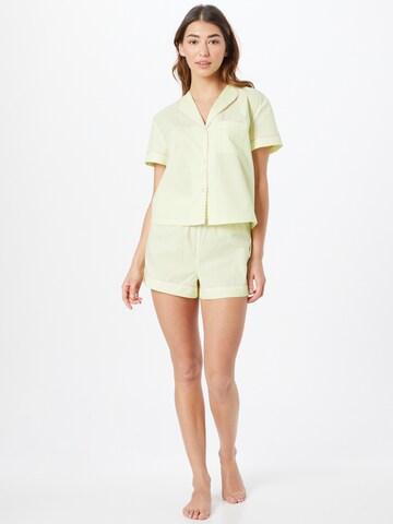 Dora Larsen Pajama 'MOLLIE' in Yellow: front