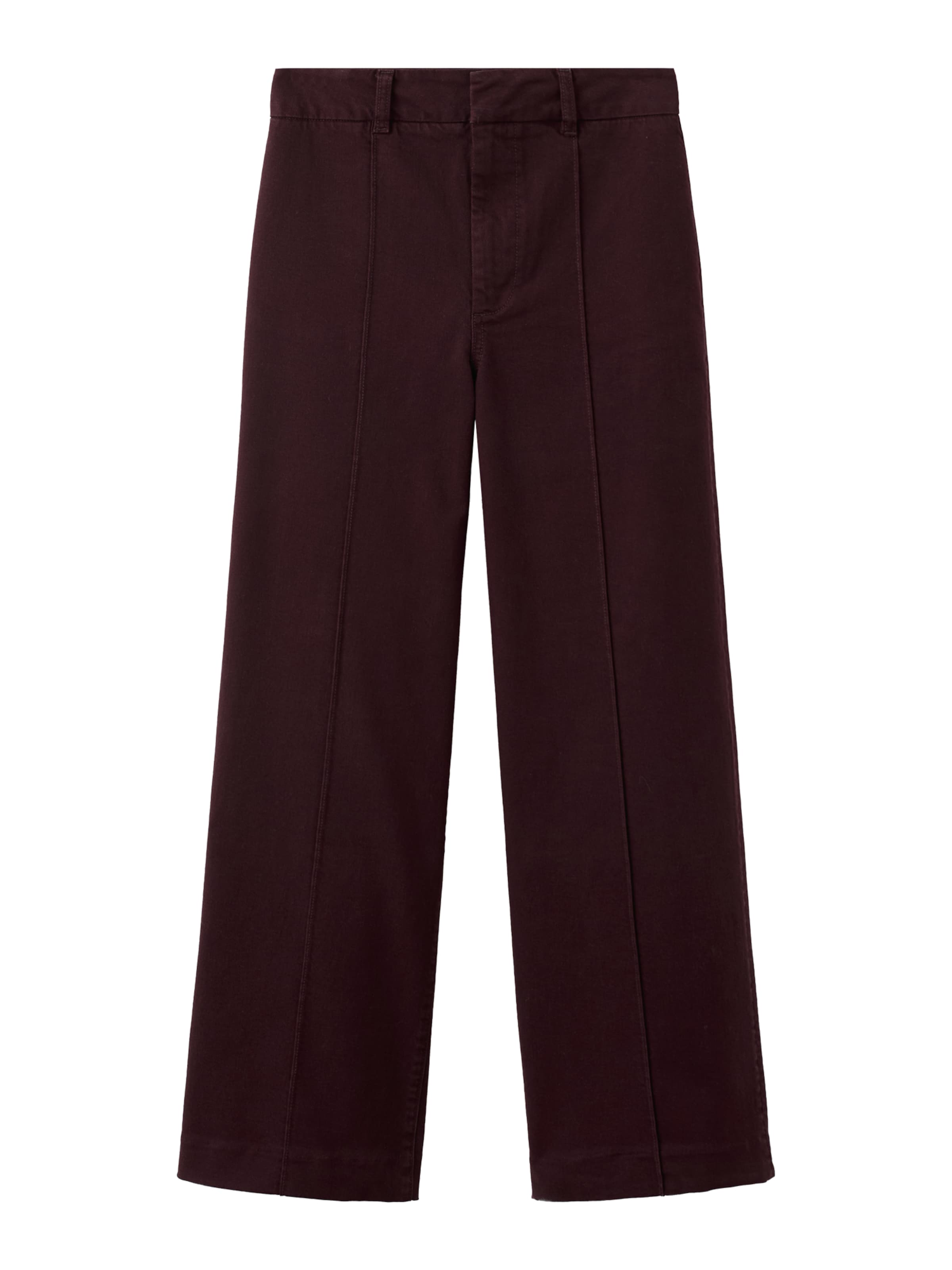 MANGO Wide Leg Jeans 'PALOMA' in Rot: Vorderseite