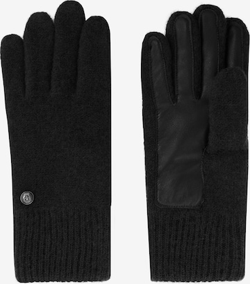 Roeckl Full Finger Gloves in Black: front