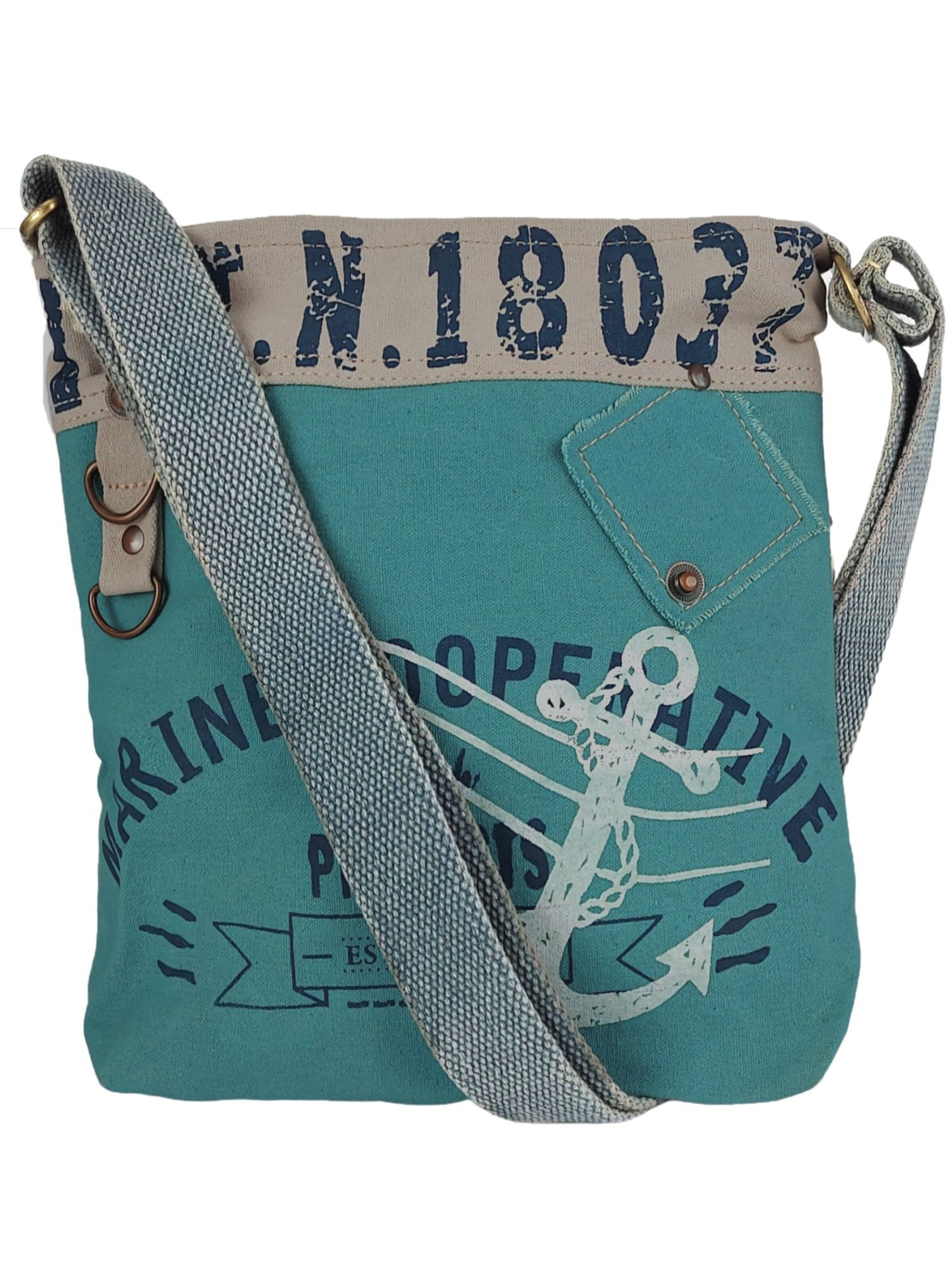 Sunsa Crossbody Bag 'Sunsa' in Blue: front