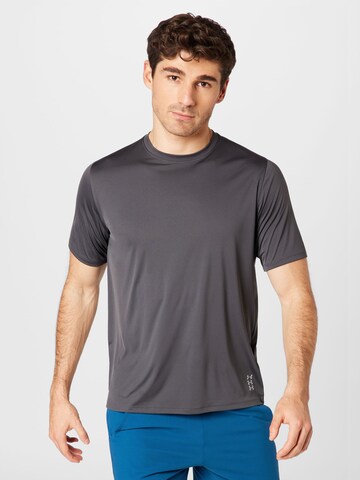 Tricou funcțional 'Terrain' de la UNDER ARMOUR pe gri: față