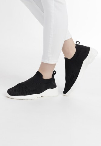 DreiMaster Maritim Slip ons i svart