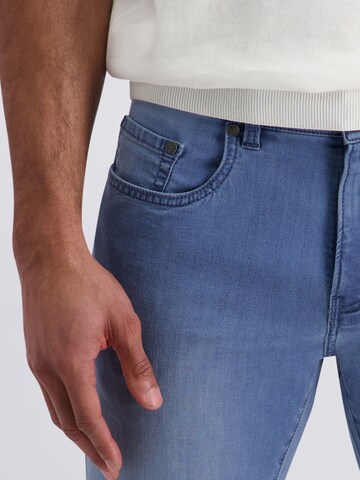 PIERRE CARDIN Tapered Jeans 'Lyon' in Blauw