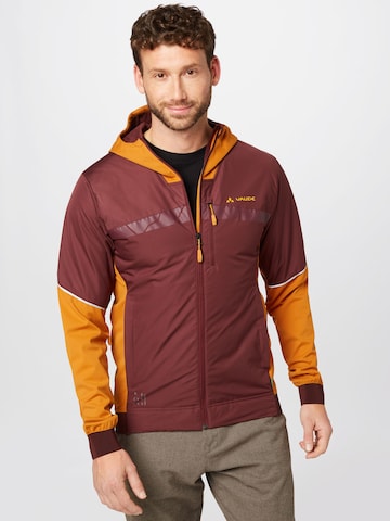 VAUDE Outdoor jacket in Brown: front