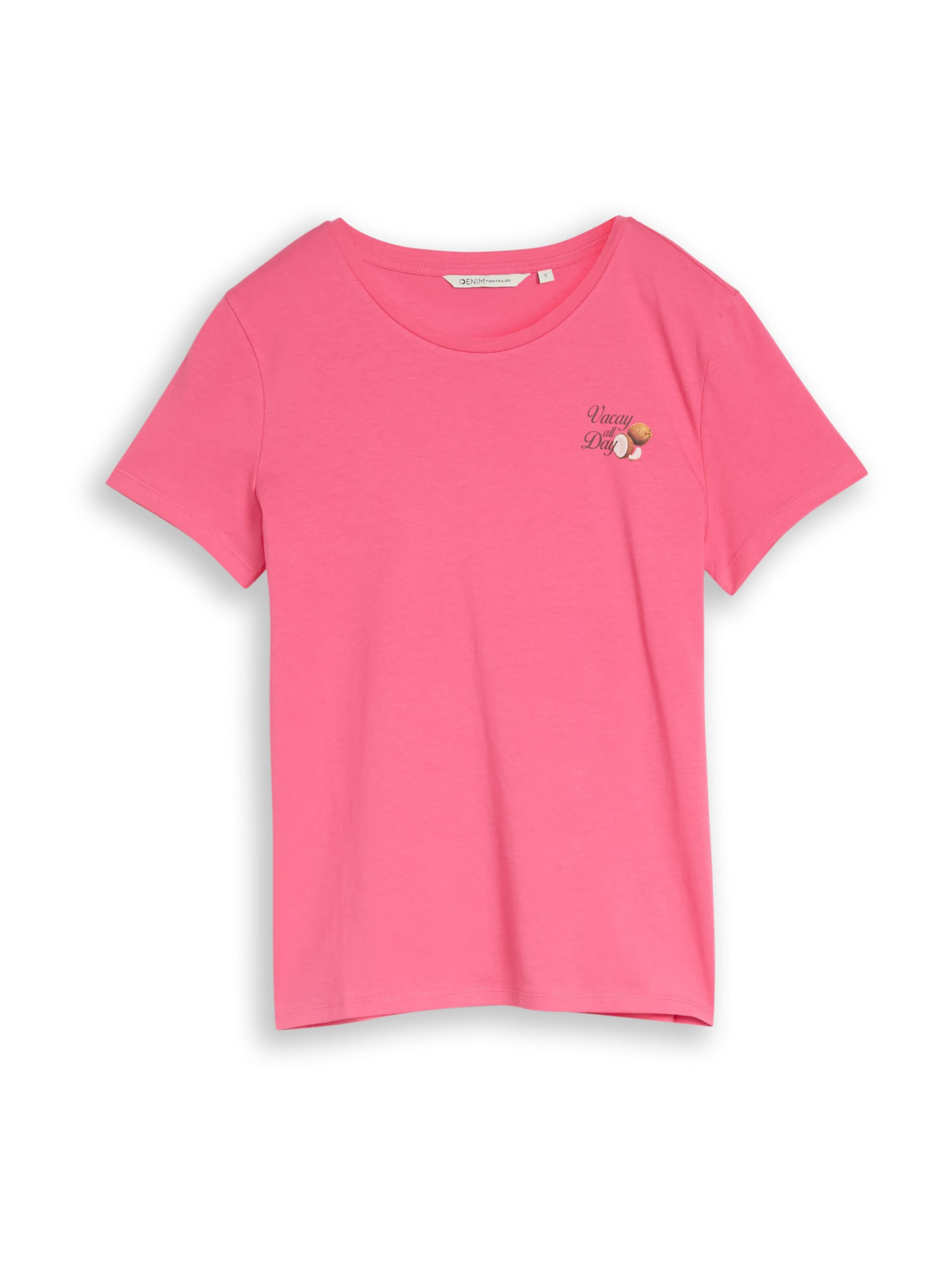 TOM TAILOR DENIM Shirt in Pink: front