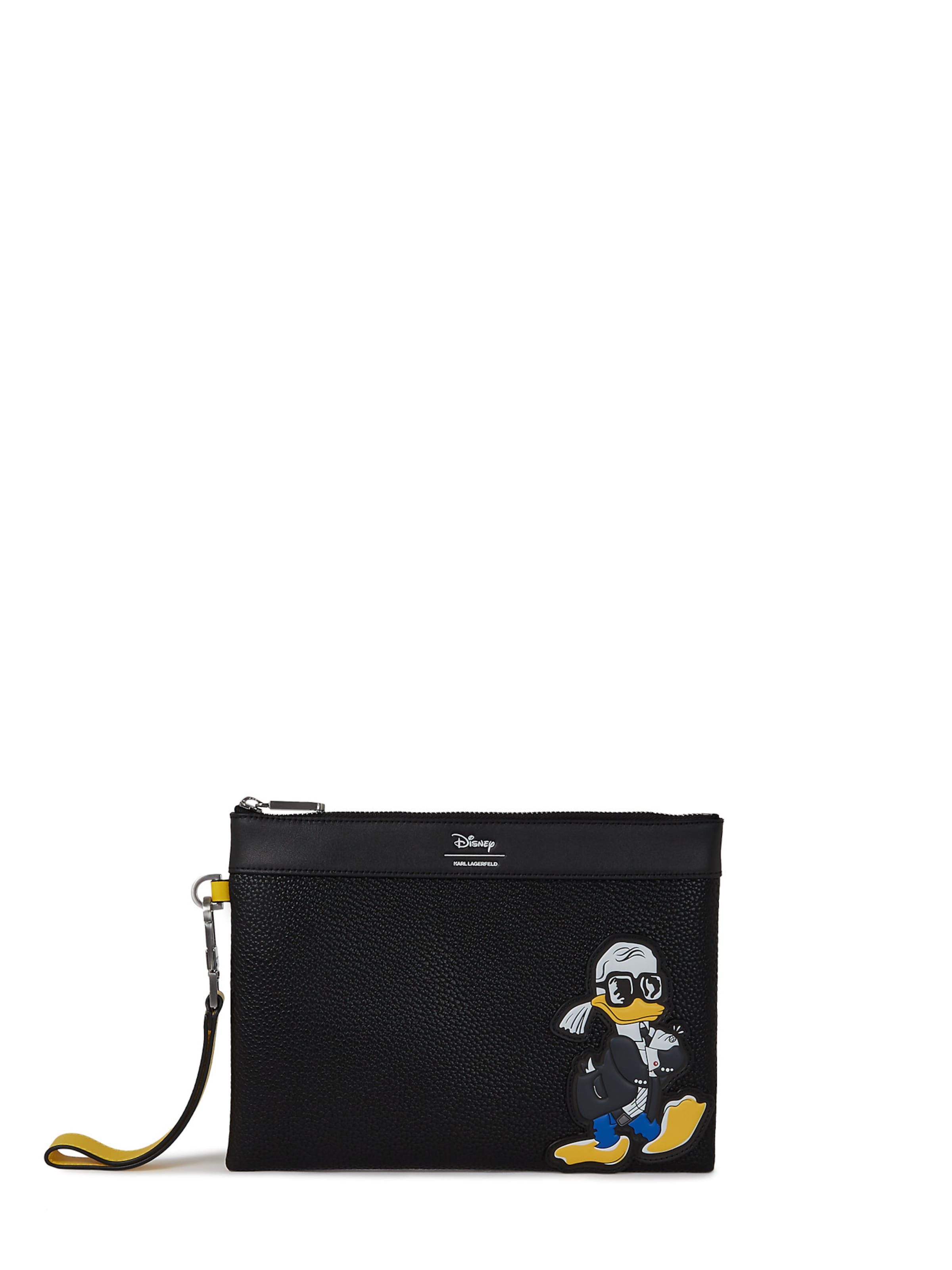 Karl Lagerfeld Pénztárcák 'Disney x Karl Lagerfeld' - fekete: elől