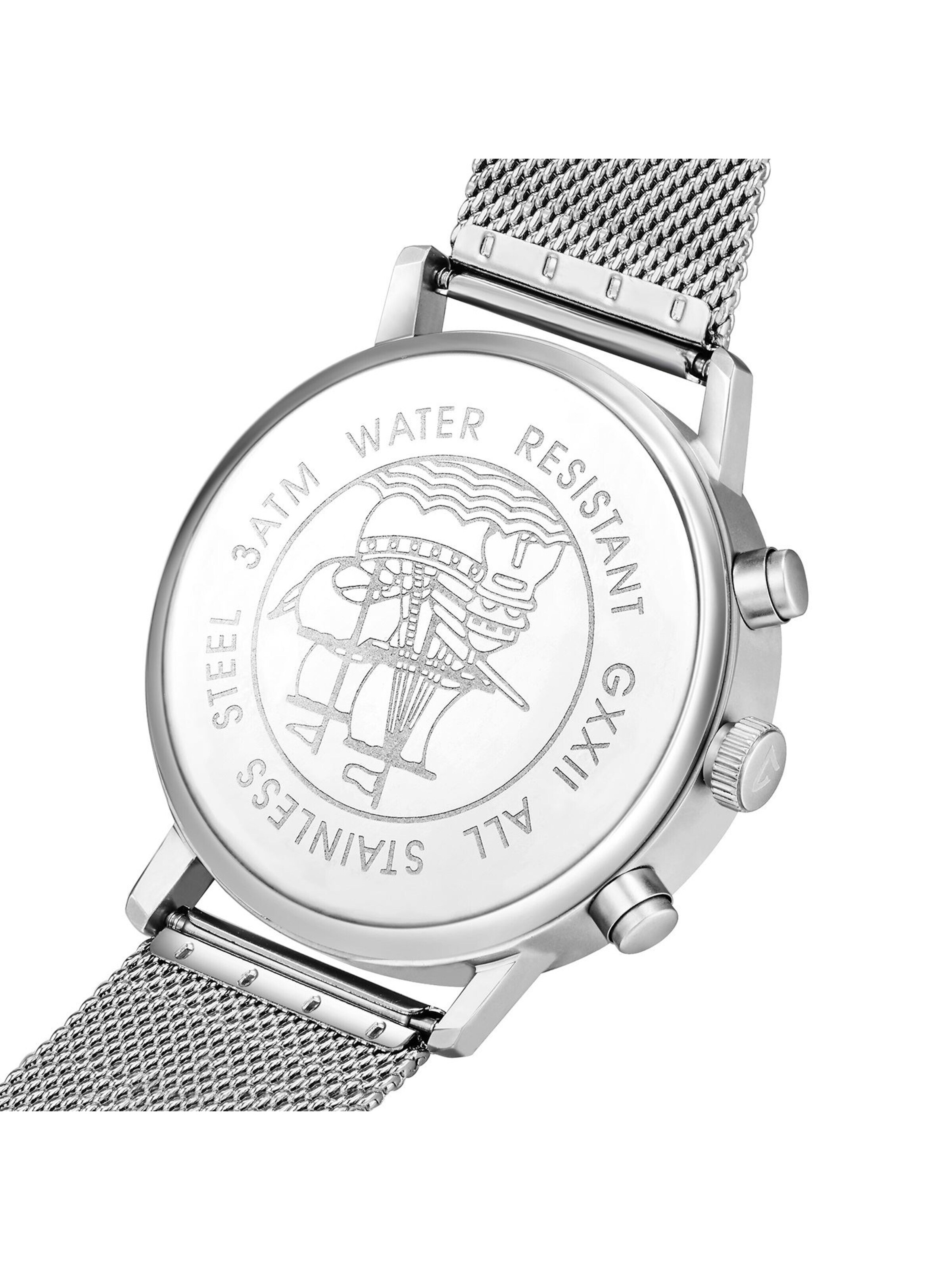 Montre à affichage analogique 'MINIMALISM III' Gigandet en argent