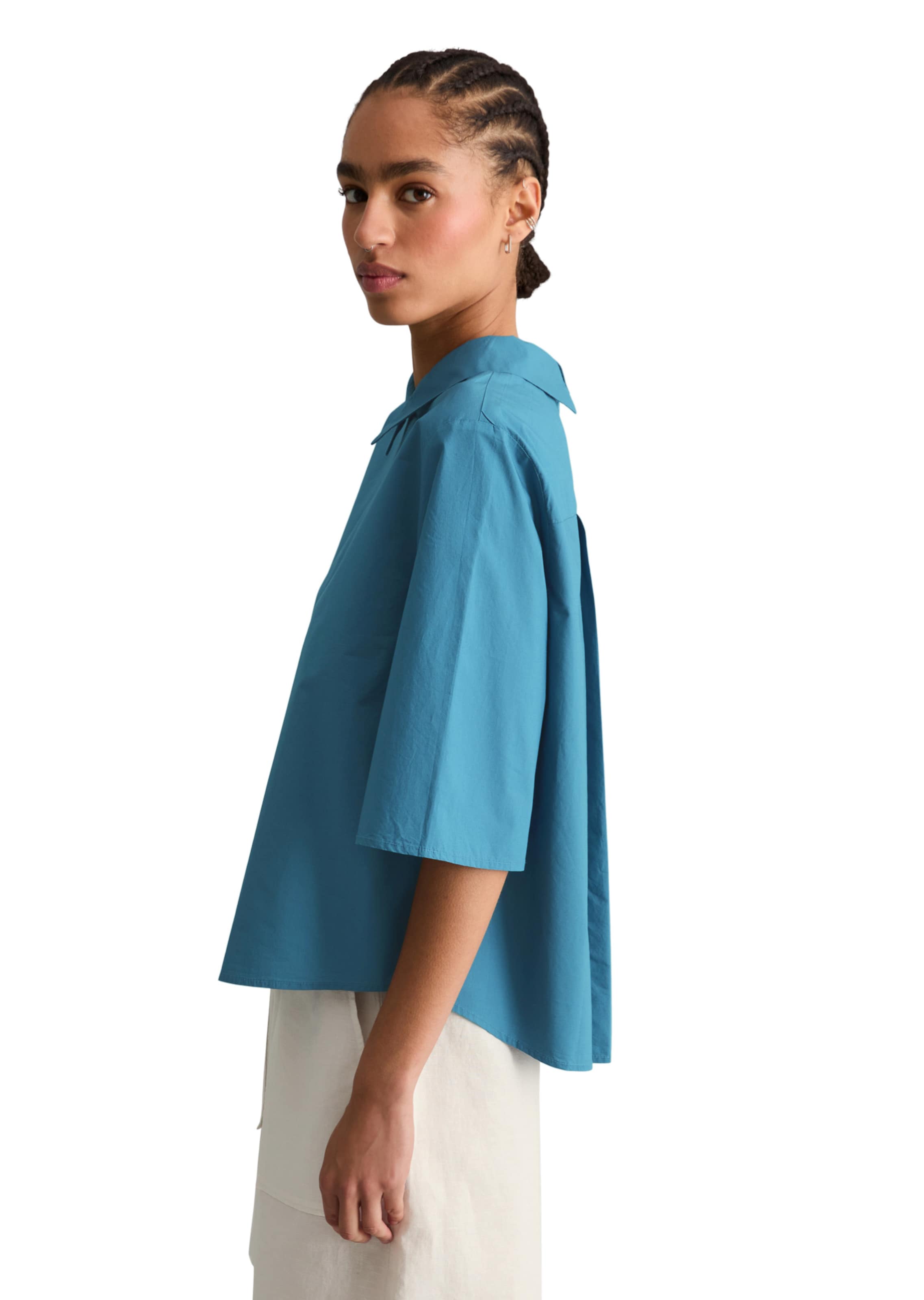 Marc O'Polo DENIM Bluse in Blau