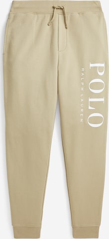 Tapered Pantaloni di Polo Ralph Lauren in beige: frontale