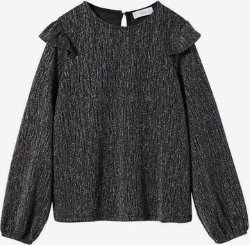 MANGO KIDS Shirt 'liza' in Black: front