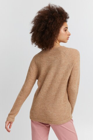 ICHI Pullover 'KAMARA' in Braun