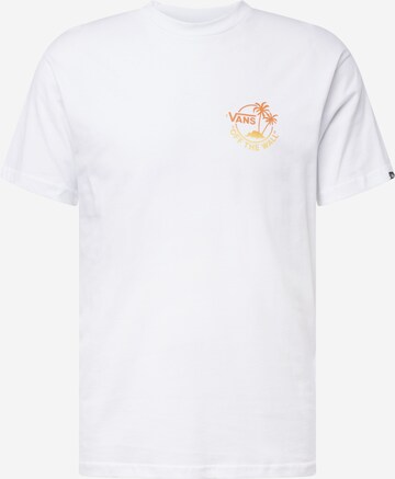 VANS T-shirt 'CLASSIC' i vit: framsida