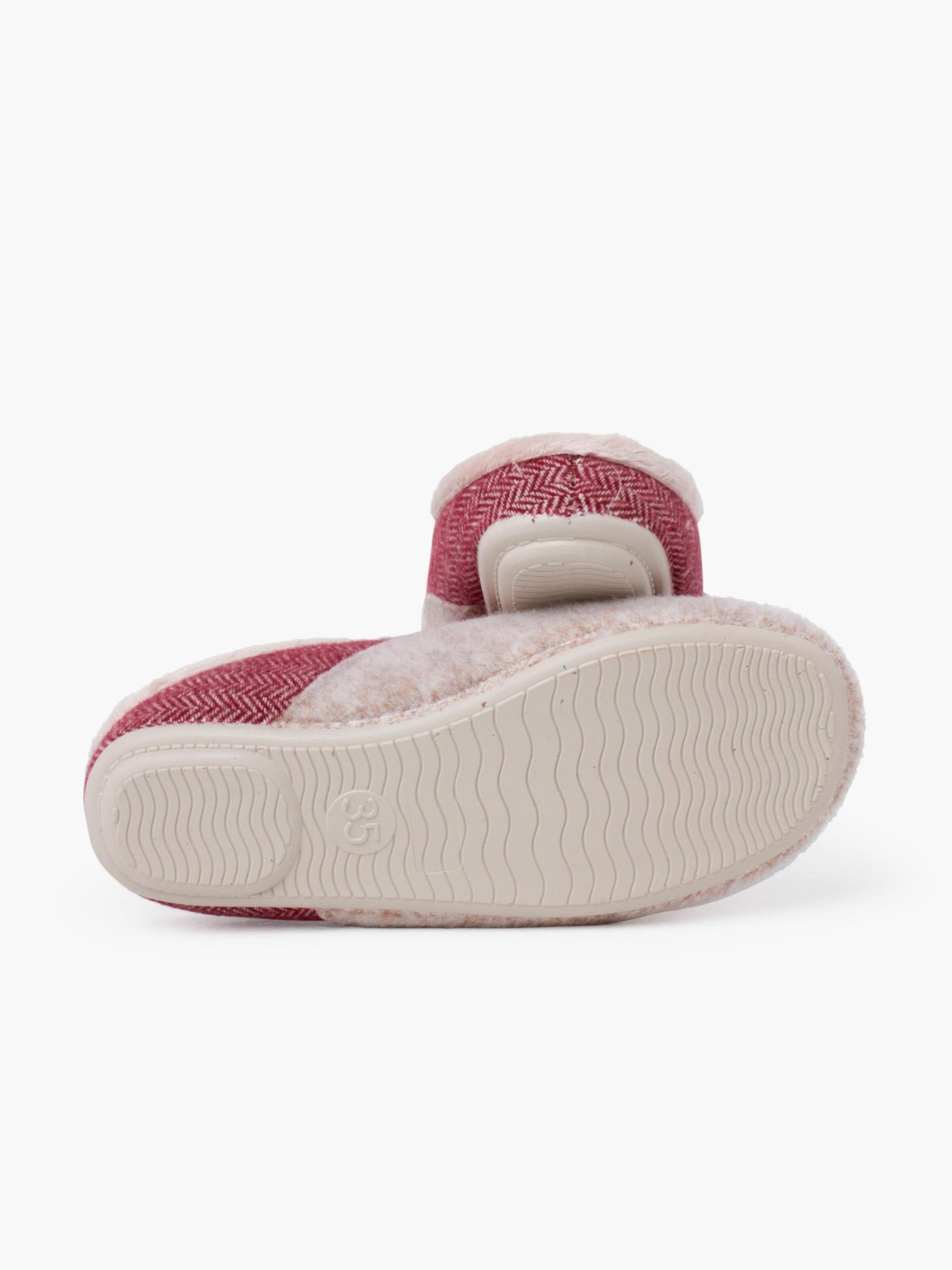 Pantoufle Pisamonas en rouge