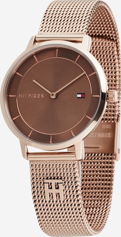 TOMMY HILFIGER Analoog horloge 'Dressed Up, 1782287' in Goud: voorkant