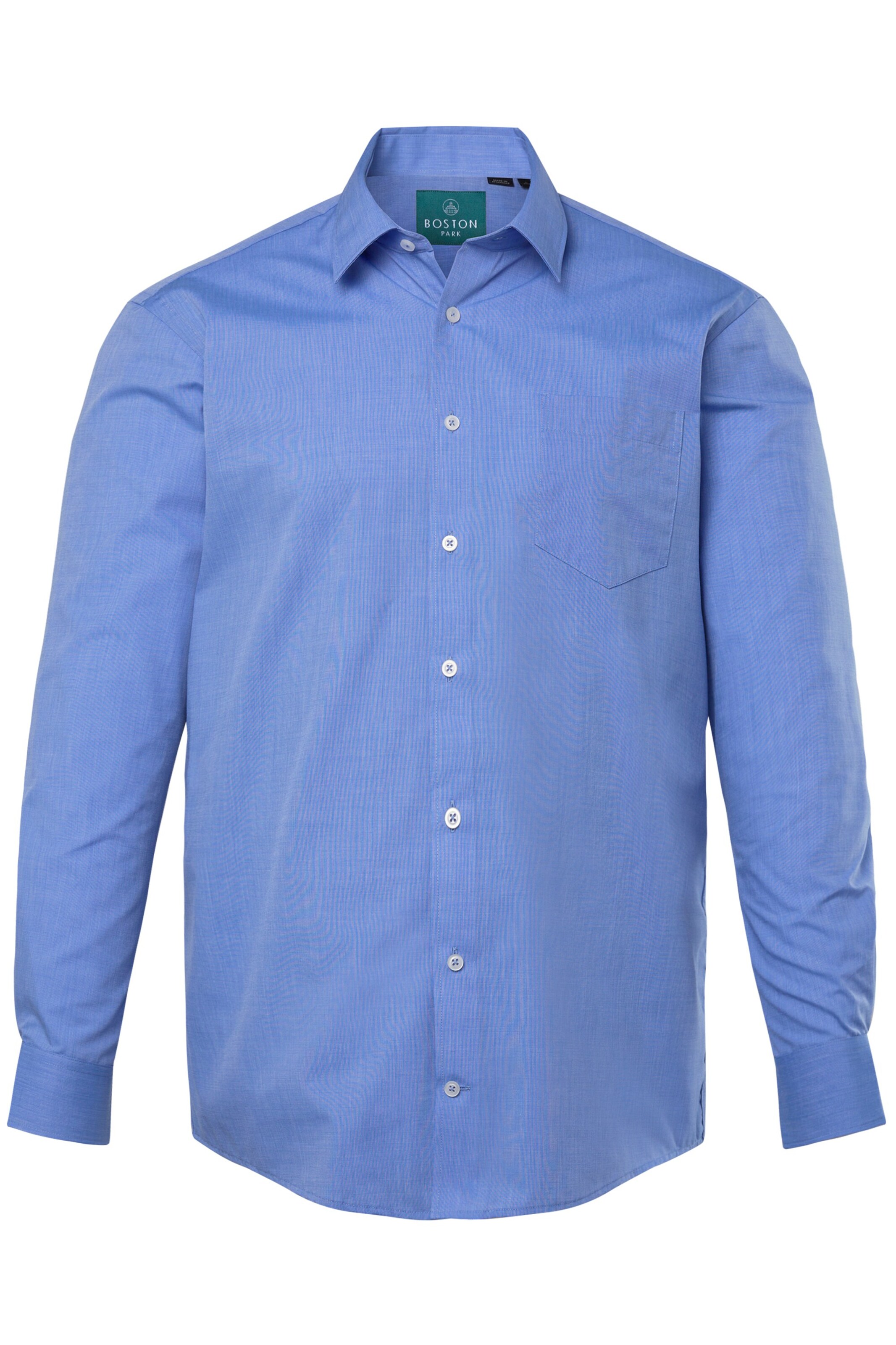 Boston Park Comfort Fit Hemd in Blau: Vorderseite