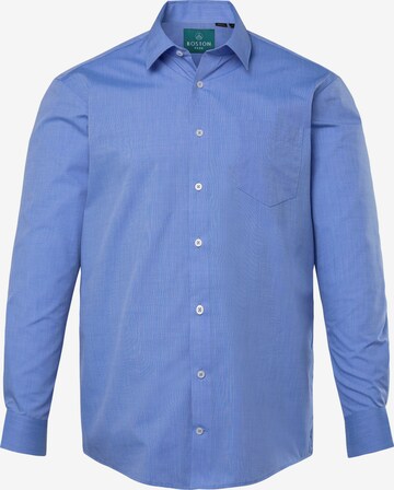 Boston Park Button Up Shirt in Blue: front