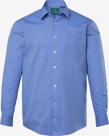 Boston Park Button Up Shirt in Blue: front