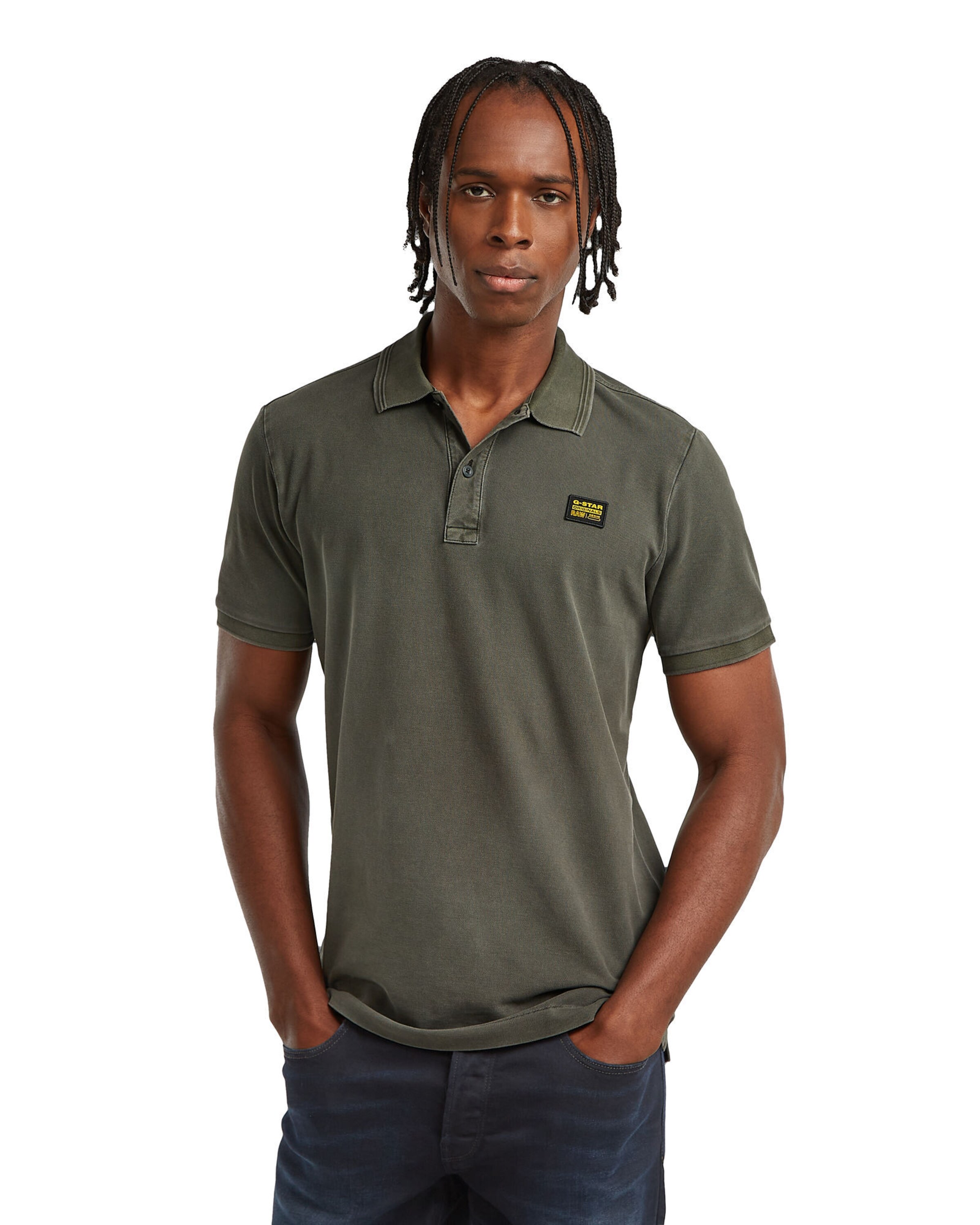 G-STAR Shirt 'Dunda' in Grijs