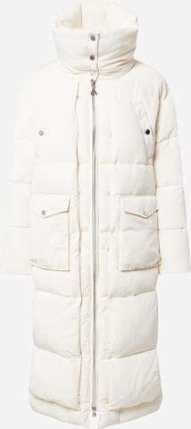 PATRIZIA PEPE Zimní kabát 'PIUMINO' – bílá: přední strana