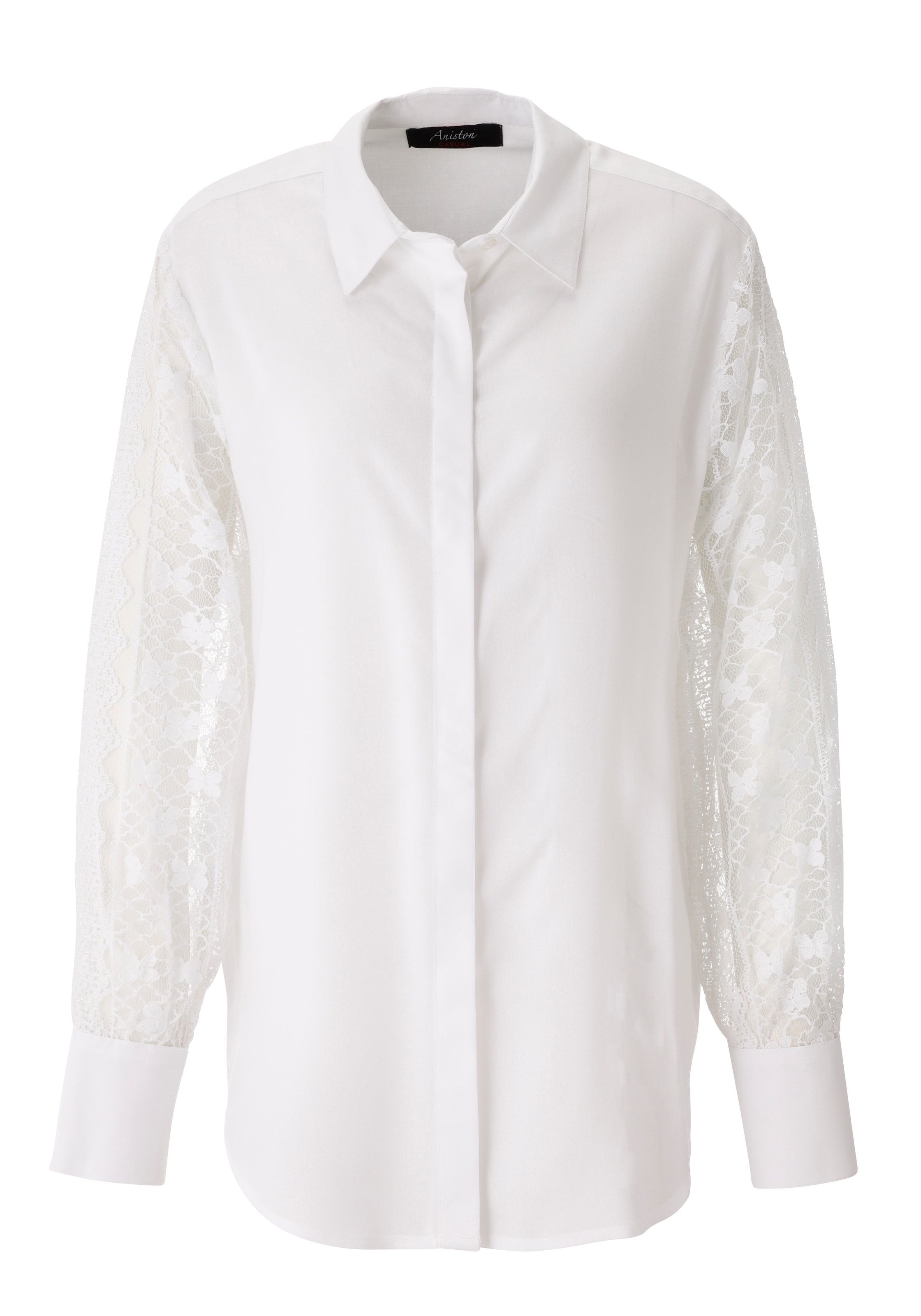 Aniston CASUAL Blouse in White: front