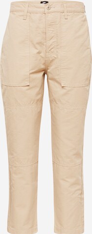 EDWIN Tapered Pants in Beige: front