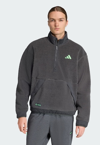 Veste en polaire fonctionnelle ADIDAS PERFORMANCE en gris : devant
