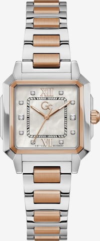 Montre à affichage analogique Gc en rose : devant