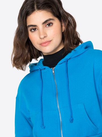 Cotton On - Sudadera con cremallera en azul