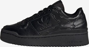 Baskets basses 'Forum Bold' ADIDAS ORIGINALS en noir : devant